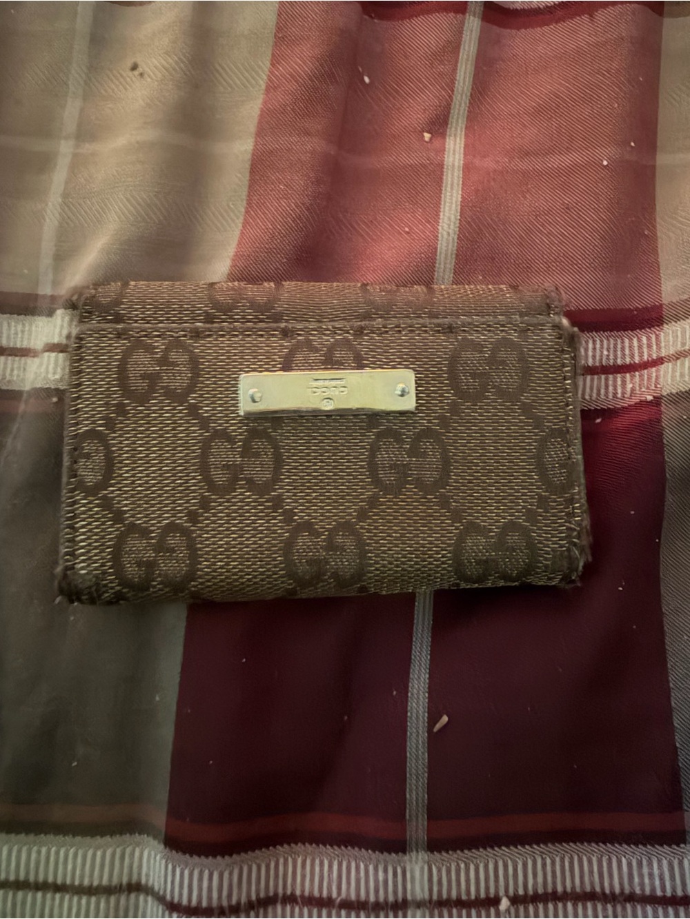 Gucci Brown Monogram Canvas for keys